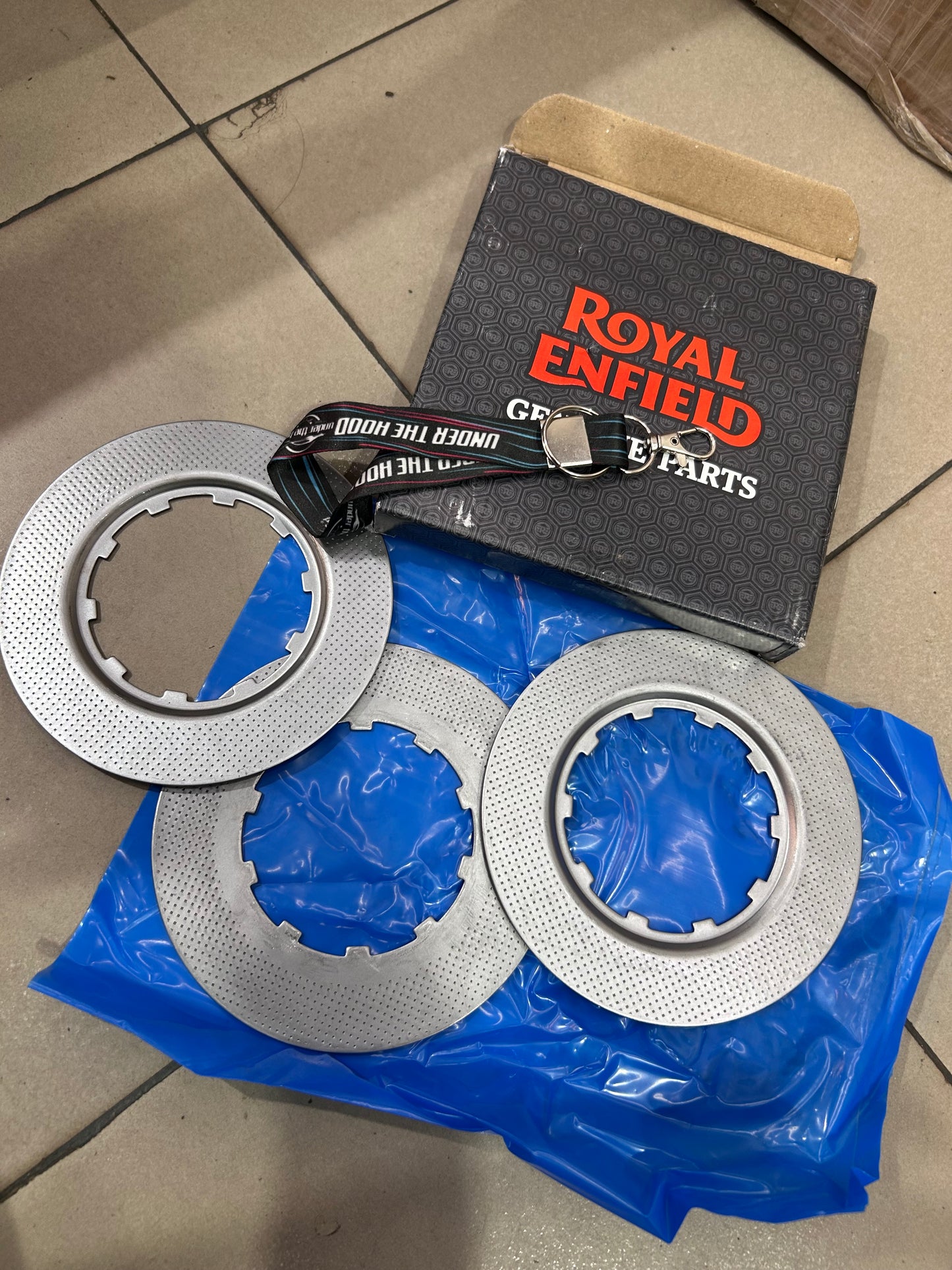 Royal Enfield Bullet 350 Clutch Intermediate Steel Plate Kit 597325