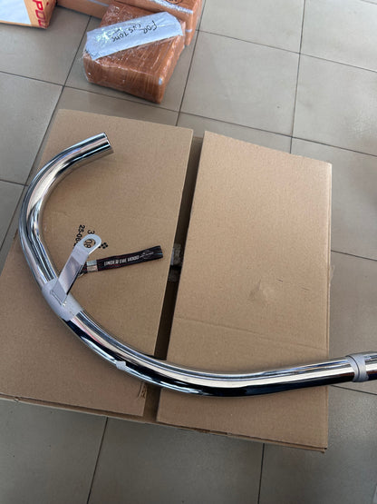 Royal Enfield Bullet 350 Standard, Deluxe, Machismo, Campus & Electra 4S KS Plated Exhaust Pipe 144123/A
