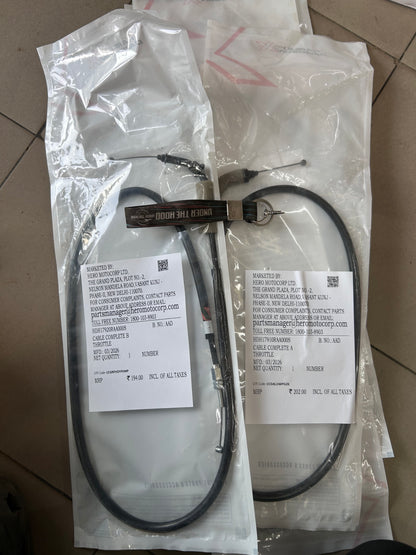 Harley-Davidson X440 / X440 OBDII Throttle Cable Set OEM | HDH17910-RAA-000 & HDH17920-RAA-000