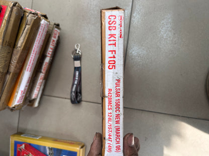 Rolon KIT F105 Chain & Sprocket Kit for Bajaj Pulsar 150 Digital (New Mar-06 Model) – 428, 124-Link, 15T/44T