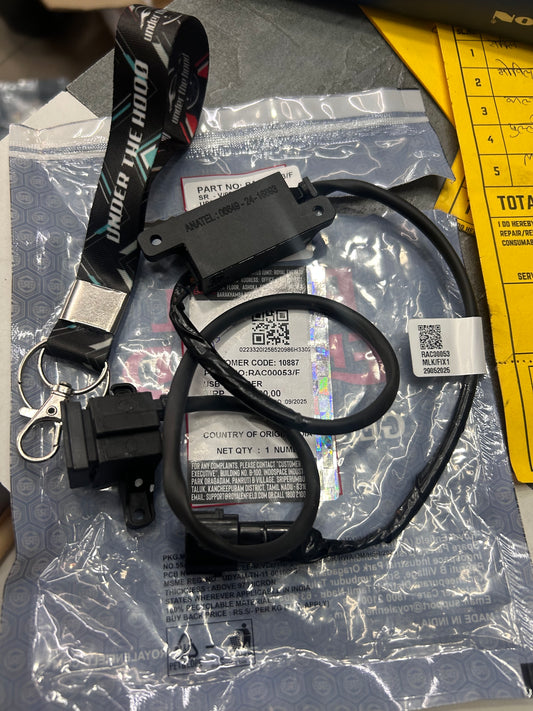 Royal Enfield RAC00053/F – OEM USB Charger (Handlebar) for Classic 350 Reborn, Meteor, Bullet 350, Hunter 350 J-Series & Retrofit Upgrade for Older Models