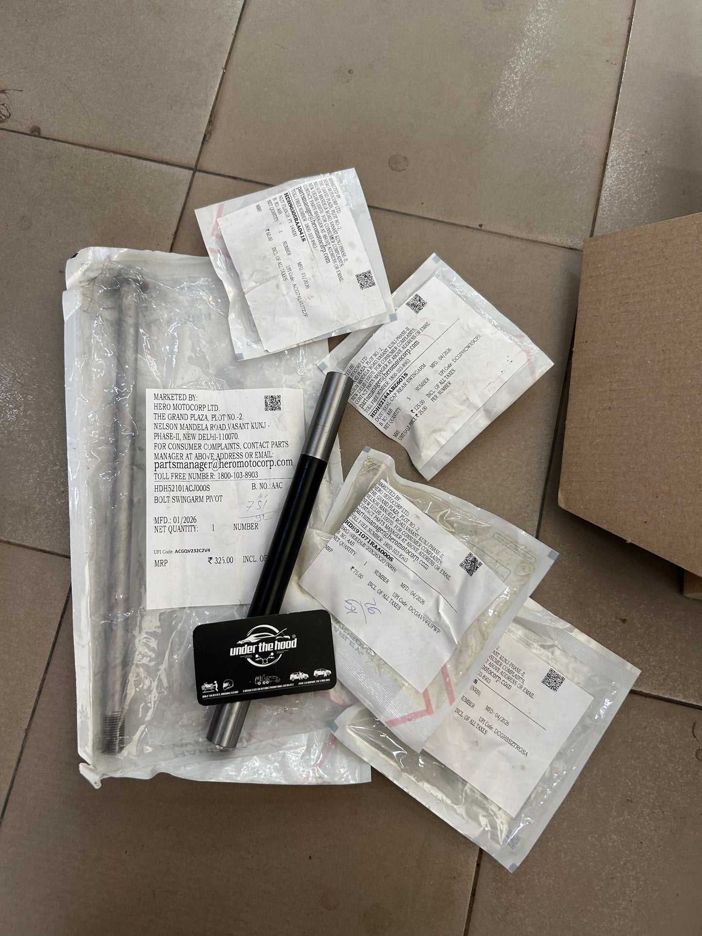 Harley-Davidson X440 / X440 OBDII / X440T Swingarm Bush Kit / Swingarm Repair Kit