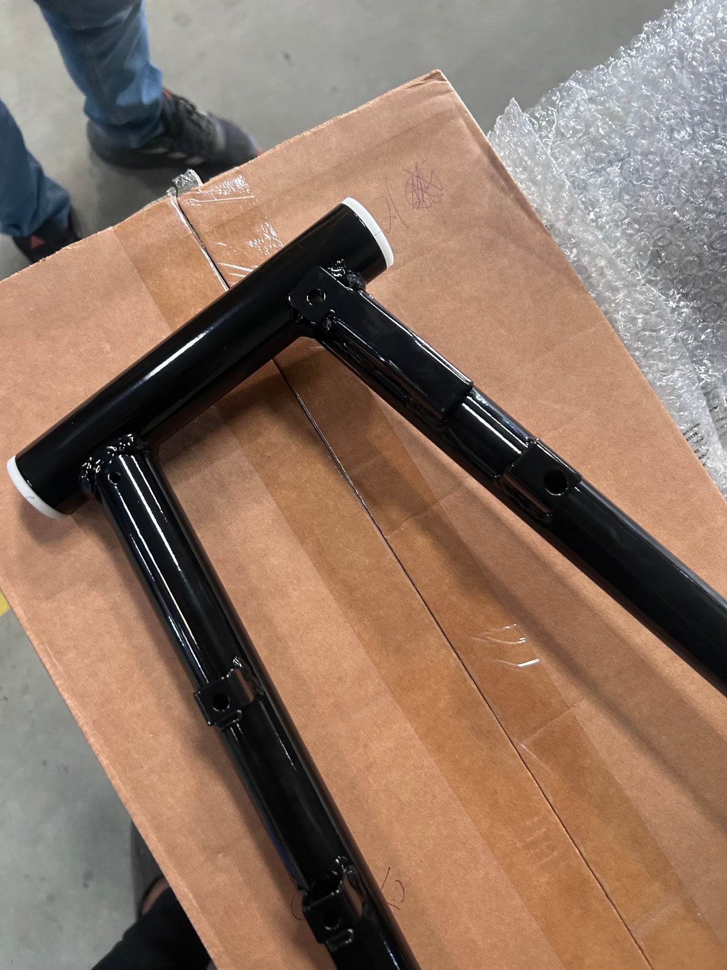 Swing Arm Sub Assembly (Rear Swingarm) Black for Royal Enfield Bullet 500 / Classic 500 UCE – 867006 (Euro 3 Swing Arm Assembly Type)