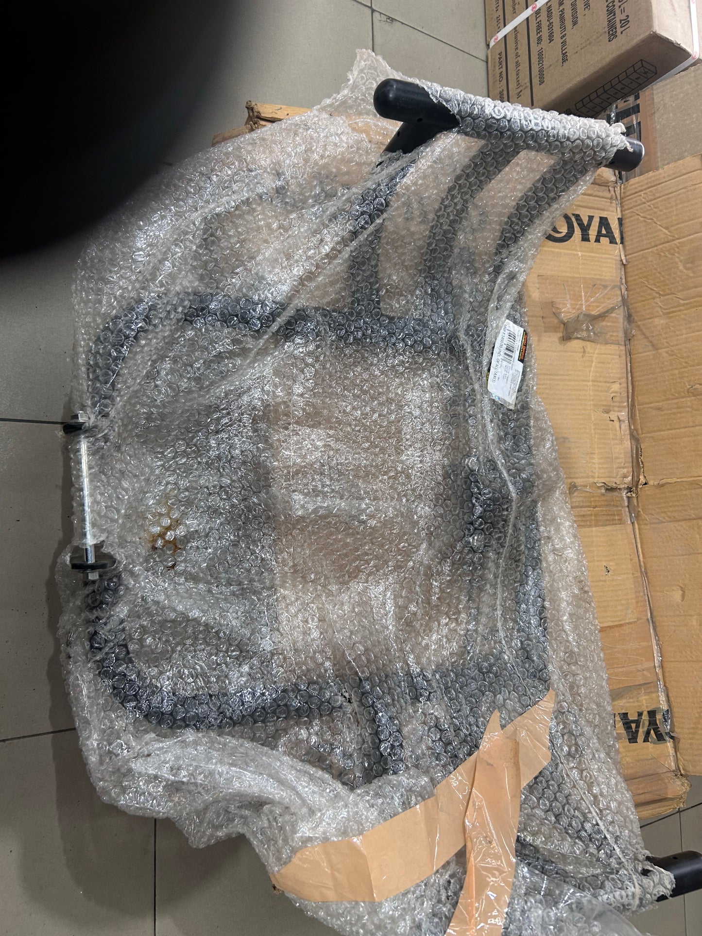 1990801 Royal Enfield Black Air Fly Engine Guard for Thunderbird 350/500 & Thunderbird X 350/500 | Genuine GMA OEM