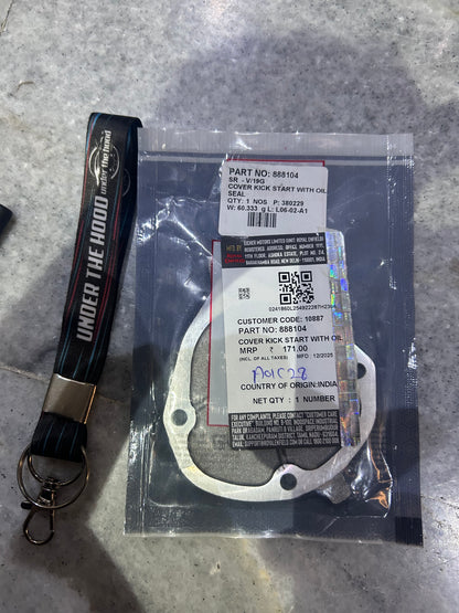 Royal Enfield 888104 – Kick-Start Cover with Oil Seal (Genuine OEM) – UCE 350/500 & GT 535, 350 EFI Models