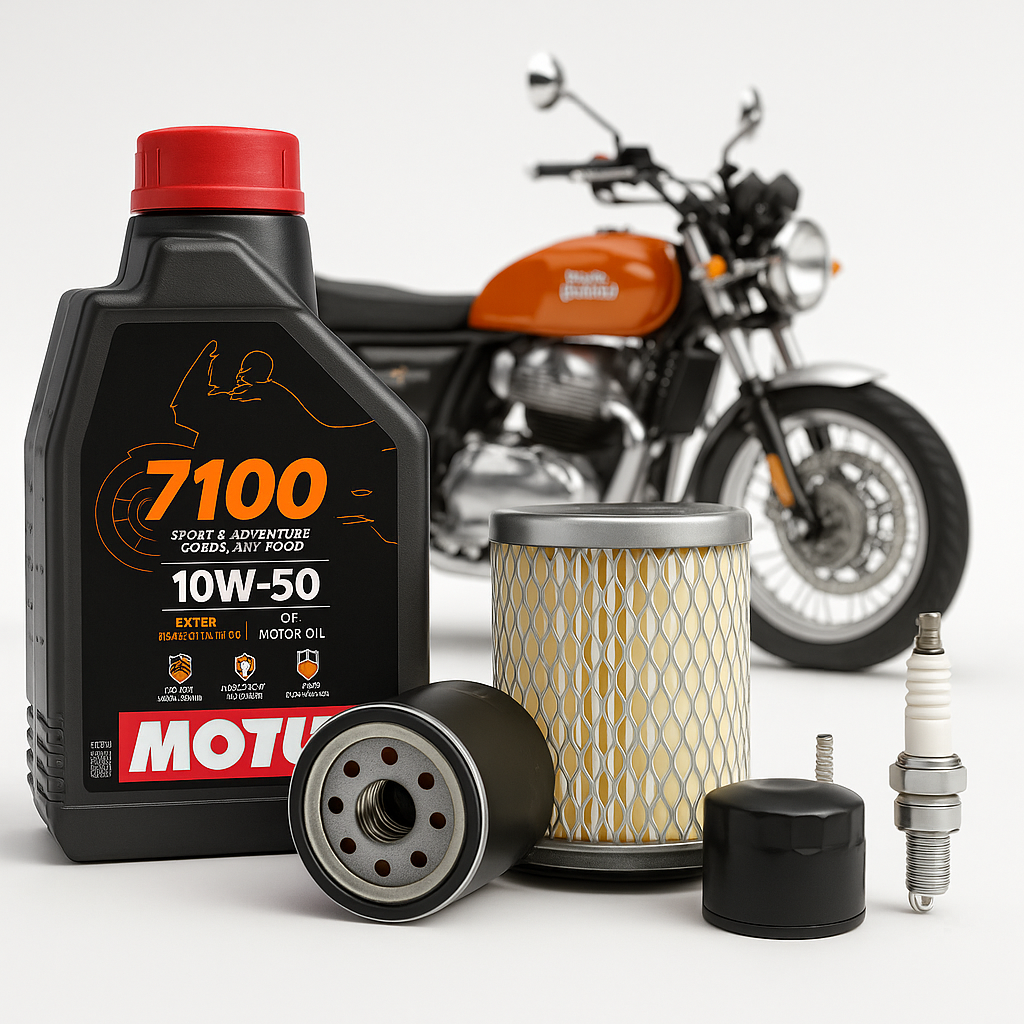 Royal Enfield Continental GT 650 Service Kit (BS4 & BS6) – Complete Maintenance & Brake Care