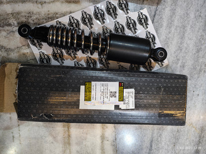 1100181/G – Rear Shock Absorber, Black (Gas/Coil Type) for Royal Enfield Classic 350 Reborn / New Classic 350 (J-Series, BS6) – Genuine OEM