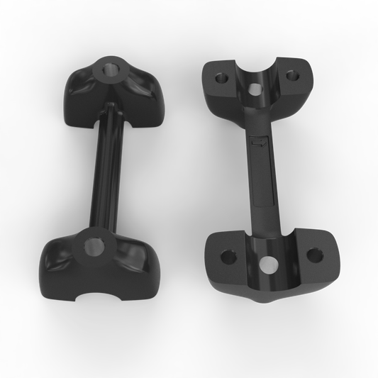 Royal Enfield 1030015/F handlebar riser black powder coat for Interceptor 650

