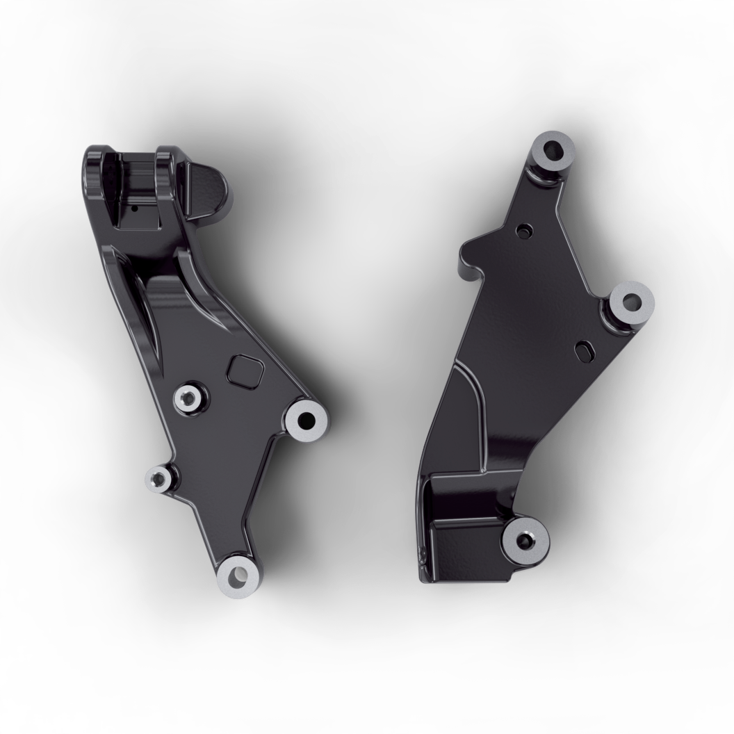 Royal Enfield 1030044/E rider control plate RH OEM Interceptor 650