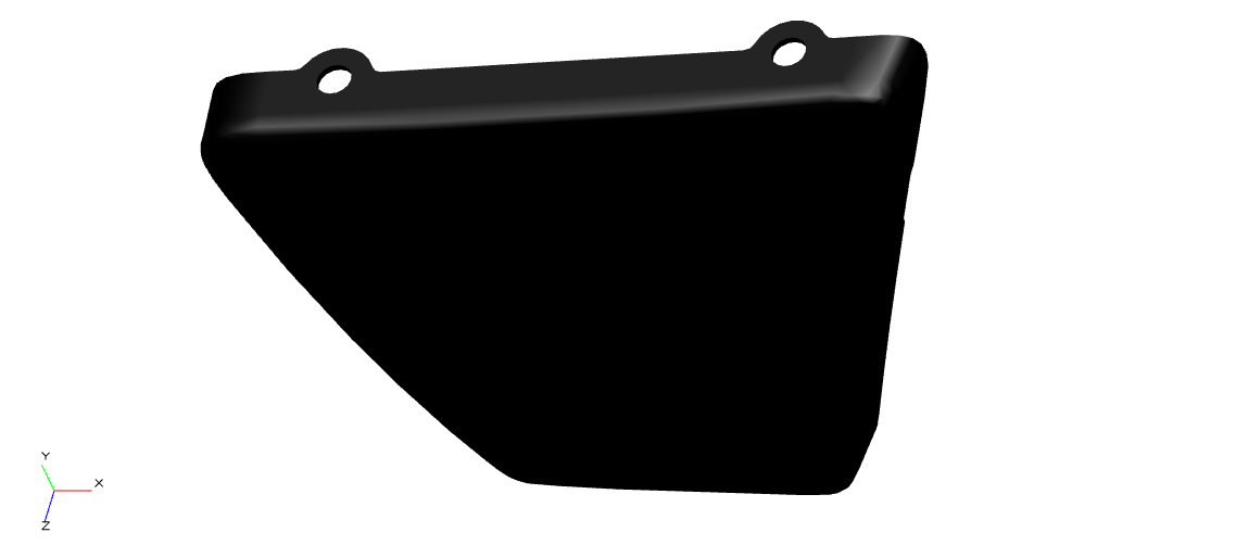 Royal Enfield 1030065/C Interceptor 650 RH side panel assembly genuine OEM