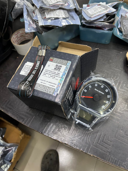 Royal Enfield RAM00590/A – Instrument Cluster (KMPH, Single Scale) – OEM for Classic 350 Reborn & Bullet 350 BS6