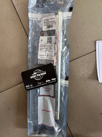 Front Wheel Spindle (Front Axle) for Royal Enfield Classic 350 Reborn / Meteor 350 / Hunter 350 / Bullet 350 / Goan Classic 350 | 1100235/B | Genuine OEM