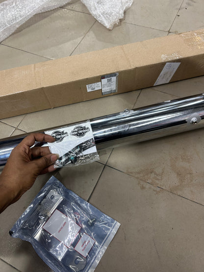 Genuine Royal Enfield Silencer Assembly – Classic 350 UCE (BS3/BS4) – Part No. 472046