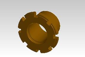 Royal Enfield steering stem ring nut 1100272/F for All New Classic 350
