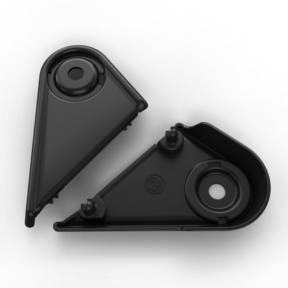 Royal Enfield 1100288/F – Side Cover RH Swing Arm (Glossy Black) | OEM for New Classic 350