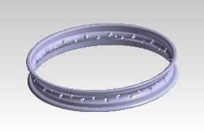 Royal Enfield 1100351/D front wheel rim 2.15x19 for Bullet 350 J SEIRES OEM