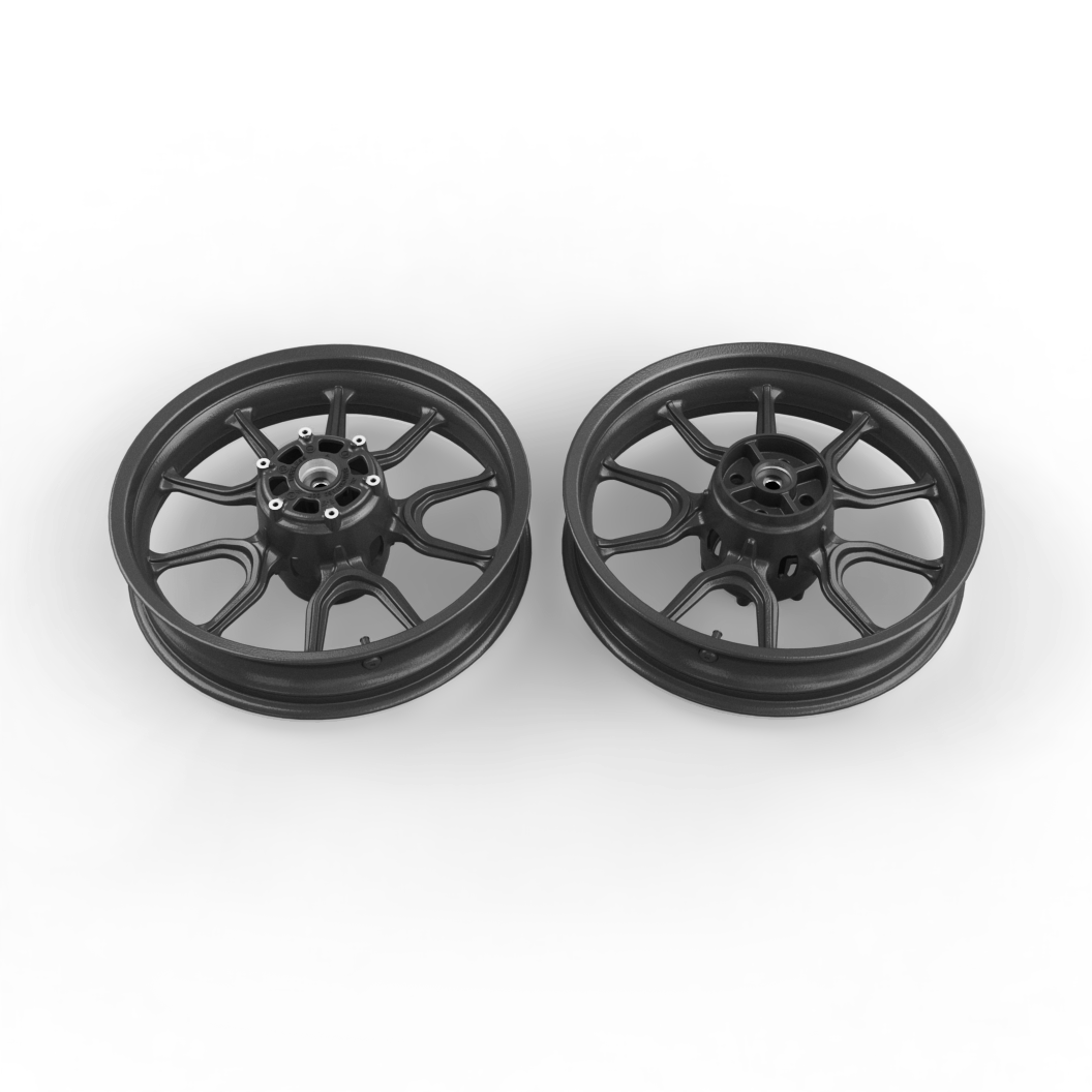 Royal Enfield 1100767/E OEM 17-inch rear alloy rim black