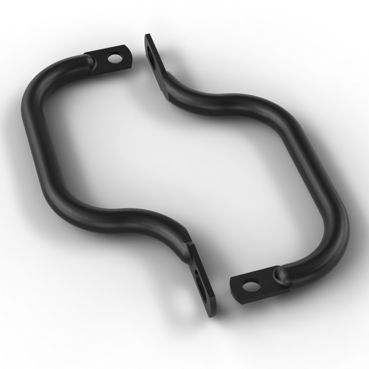 Royal Enfield 111686/C side handle black OEM for Bullet Classic UCE maneuver handle