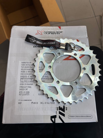 Harley-Davidson X440 / X440 OBDII Rear Sprocket / Final Driven Sprocket OEM | HDH41201RAA000