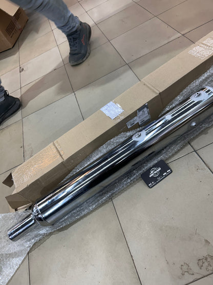 Royal Enfield Silencer Assembly 592858/P for Bullet 350 UCE, Electra 350 UCE & Bullet 500 UCE