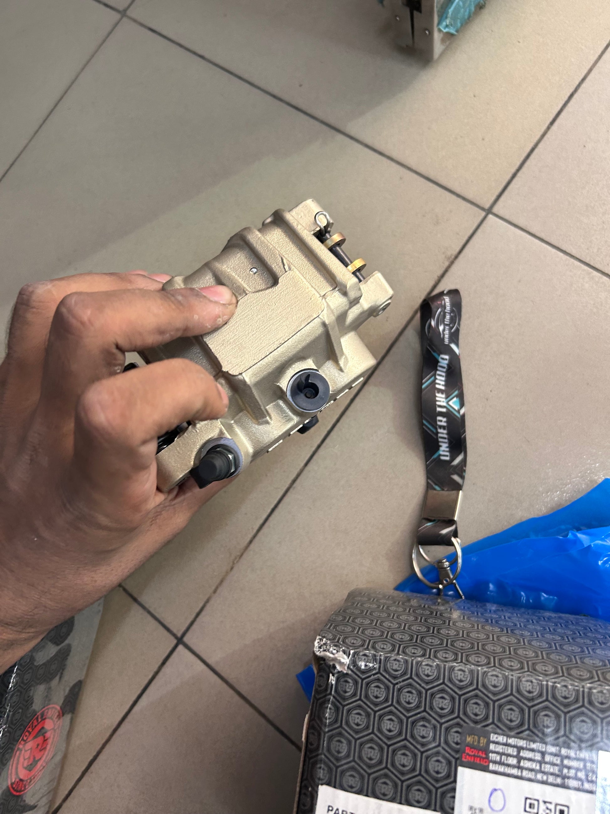 Buy genuine Royal Enfield RAB00723/A Front Brake Caliper for Interceptor 650 & Continental GT 650