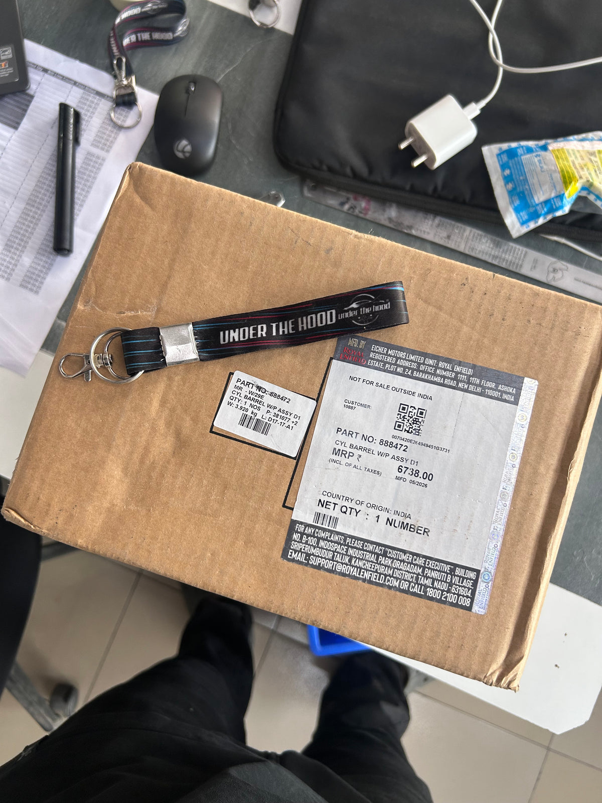 Royal Enfield Himalayan 411 & Scram 411 Genuine Cylinder Barrel with Piston Kit | 888472