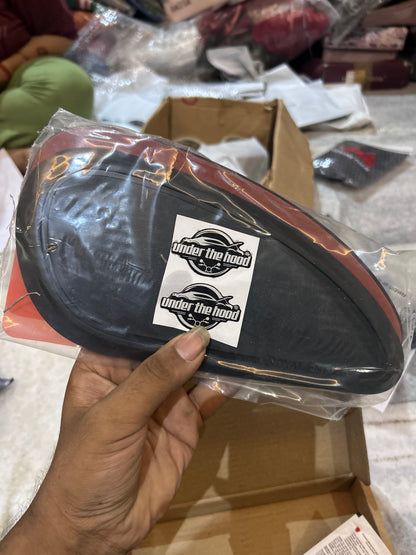 Royal Enfield 1990535 Black Tank Pads — OEM Knee Grip Pads for Interceptor 650 & Bear 650