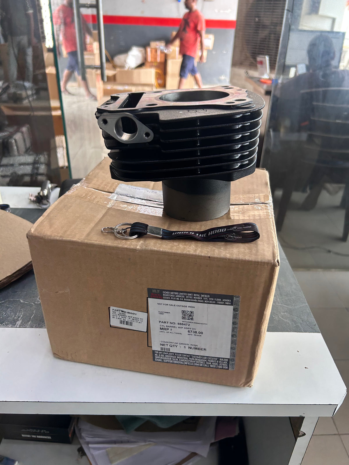 Royal Enfield Himalayan 411 & Scram 411 Genuine Cylinder Barrel with Piston Kit | 888472