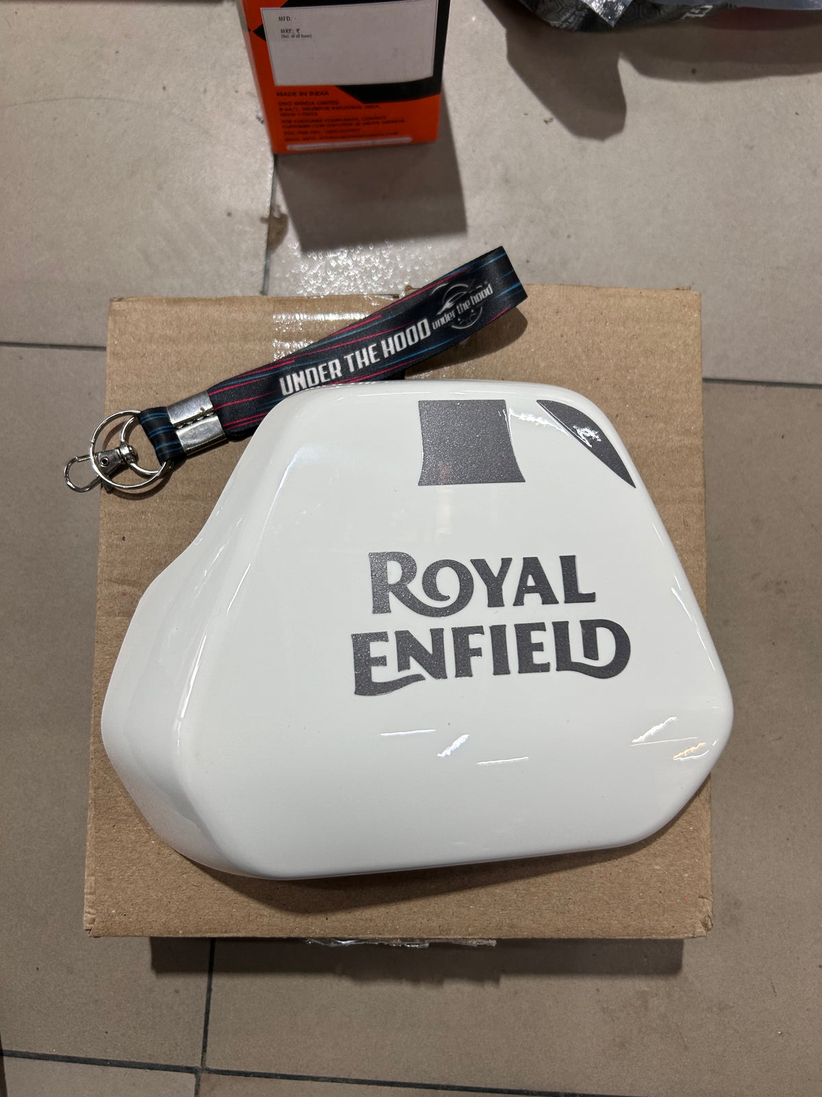 Royal Enfield Scram 440 Force Teal Genuine LH Tank Panel with Decal | RAG00873/A