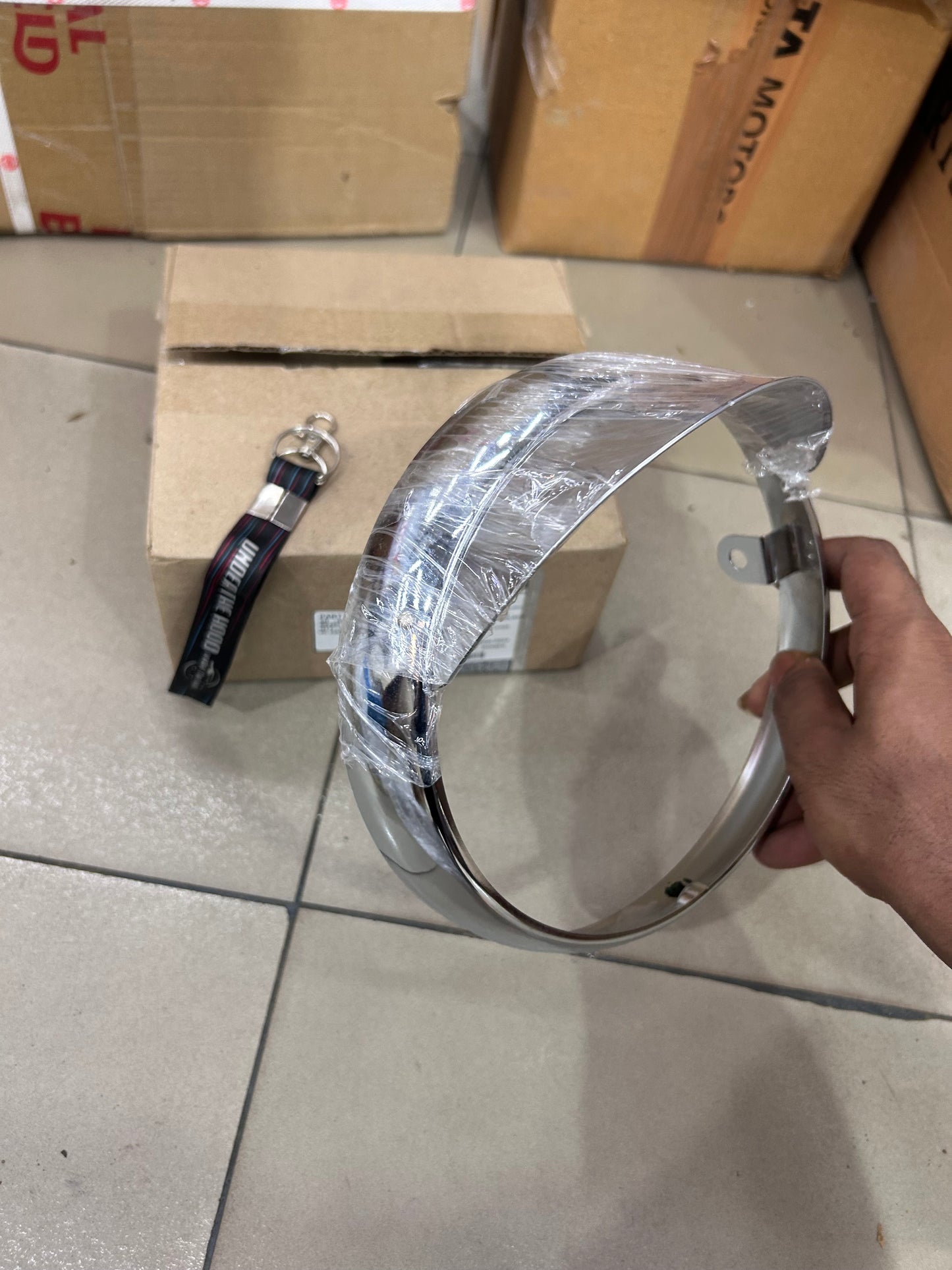 Royal Enfield Classic 650 Headlamp Bezel Assembly RAN00673/B