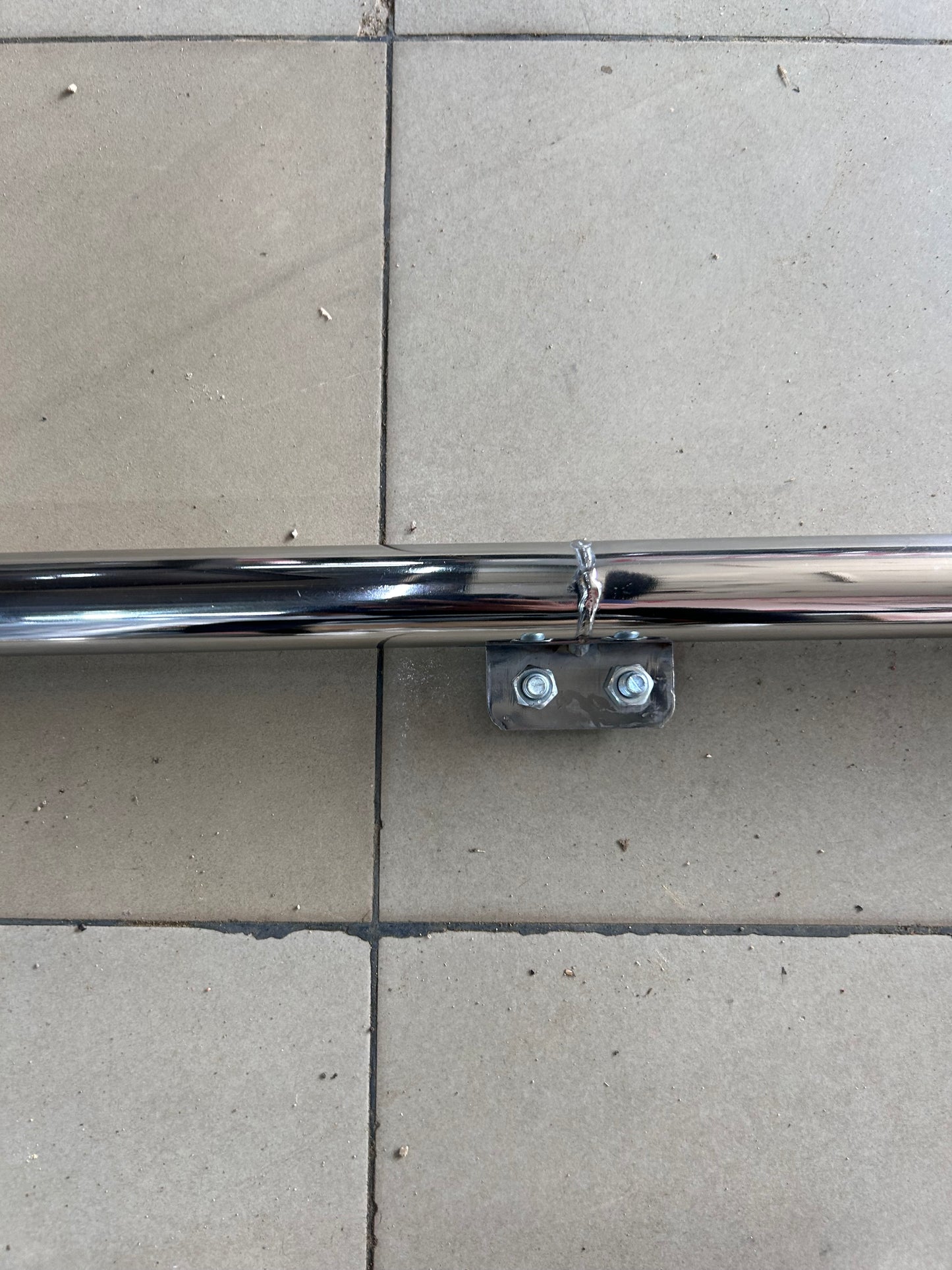 BS Auto V-Shaped Crash Guard (Black & Chrome) – For Classic 350 Reborn, Meteor 350 & UCE Standard