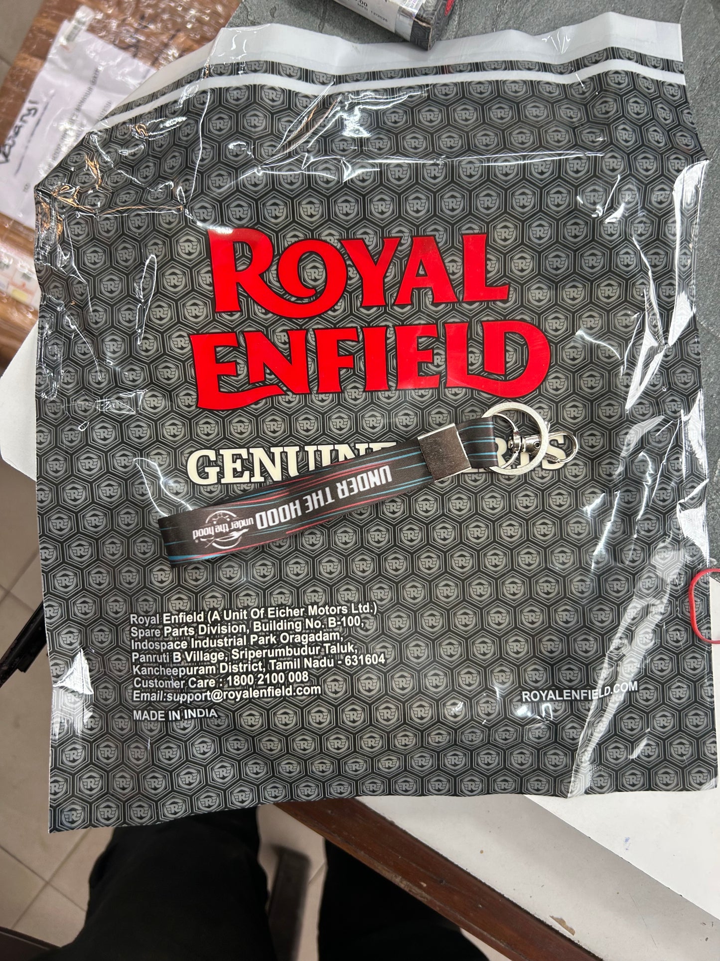 Royal Enfield Genuine Tank Sticker Kit for Classic 350 / Classic 500 (BVI Black/Silver/Lagoon) – 888391 (Replaces 888014)