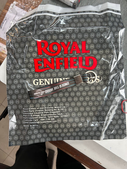 Royal Enfield Genuine Tank Sticker Kit for Classic 350 / Classic 500 (BVI Black/Silver/Lagoon) – 888391 (Replaces 888014)