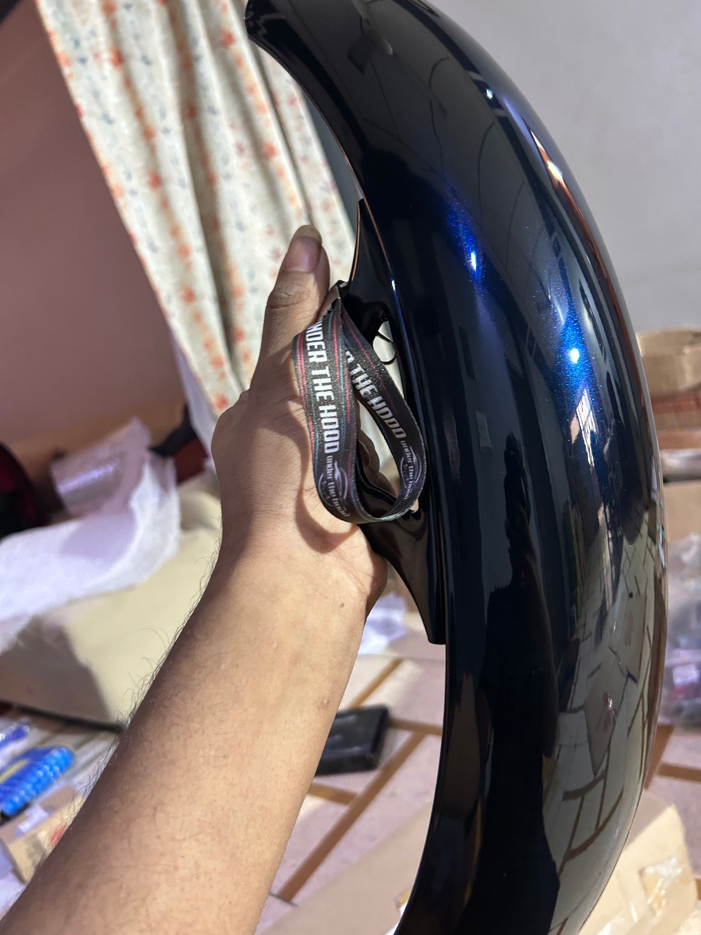 Royal Enfield Thunderbird 350 / Thunderbird 500 Front Mudguard Assembly “Twilight” (NT51/VT31) – Genuine OEM – 874001