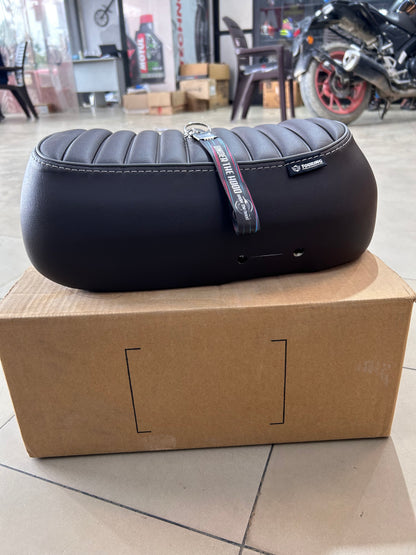 Royal Enfield Brown Touring Passenger Seat for Classic 350 Reborn – KXA00072