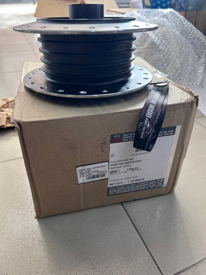 Rear Hub – Black for Bullet 350 Standard Black – Genuine Royal Enfield RAT00185/A