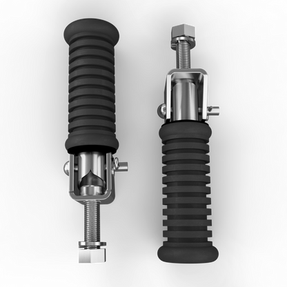 Royal Enfield 590358/D pillion footrest assembly UCE models