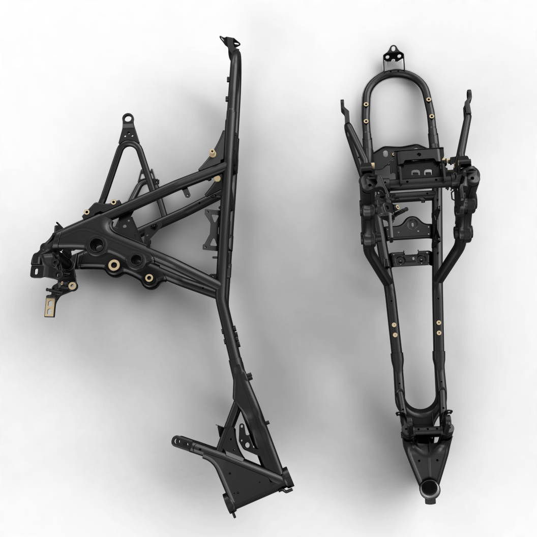 Royal Enfield Frame Assembly 148130/E Interceptor 650 OEM