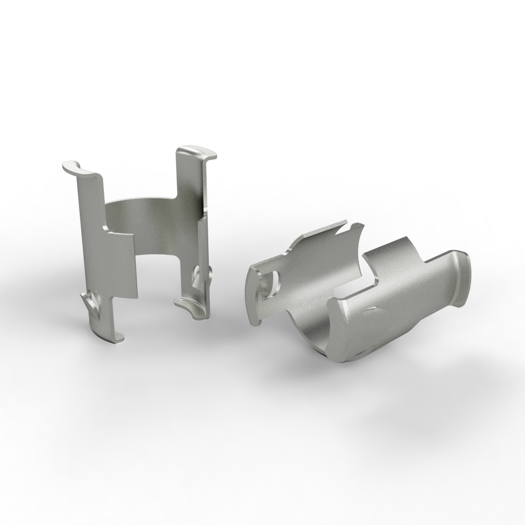ROYAL ENFIELD 148384/D - RETAINING CLIP, HANDLE BAR WEIGHT SET OF 4