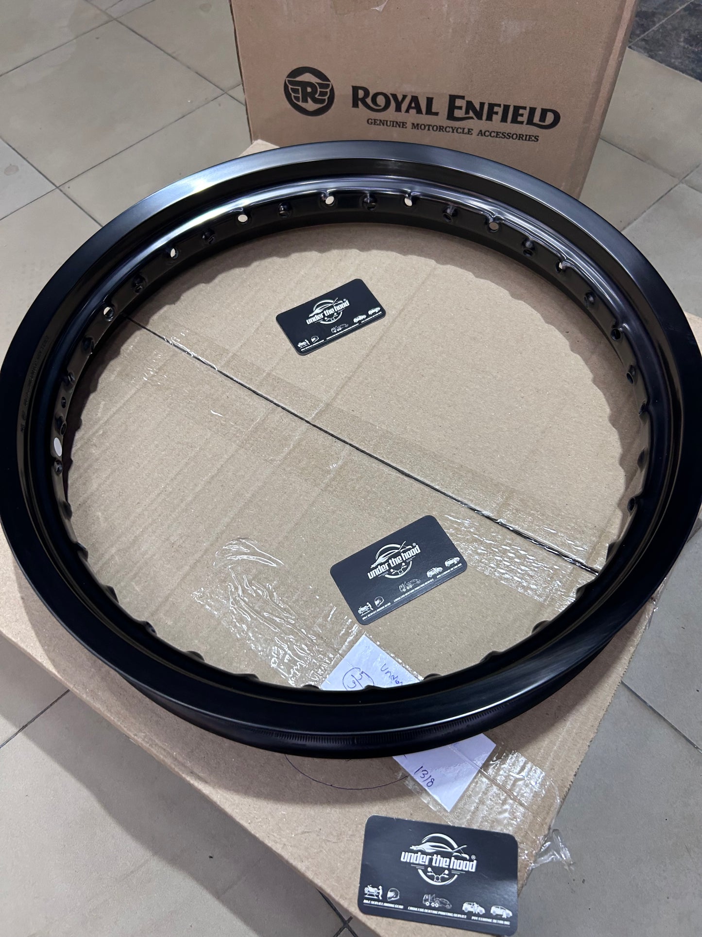 Royal Enfield Interceptor 650 & Continental GT 650 Black Front Wheel Rim 2.5 x 18 – 148537/A