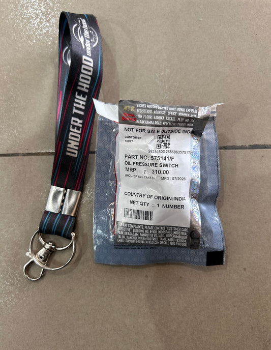Royal Enfield 650 Twin Oil Pressure Switch – Interceptor, Continental GT, Super Meteor, Shotgun, Bear & Classic 650 – 575141/F