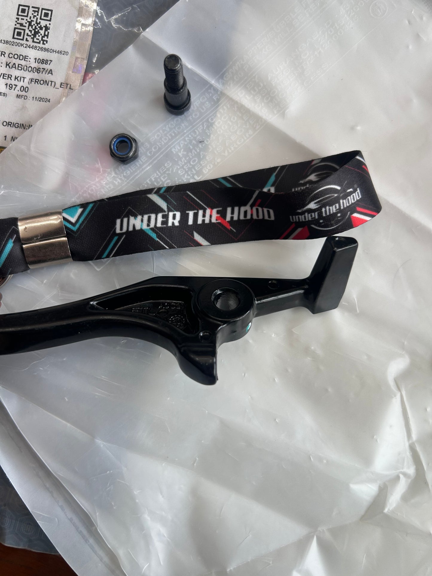 Royal Enfield KAB00067/A – Front Brake Lever Kit (ETL) OEM for Bullet 350 ES (UCE, BS3) + Selected Classic 350 (see table)