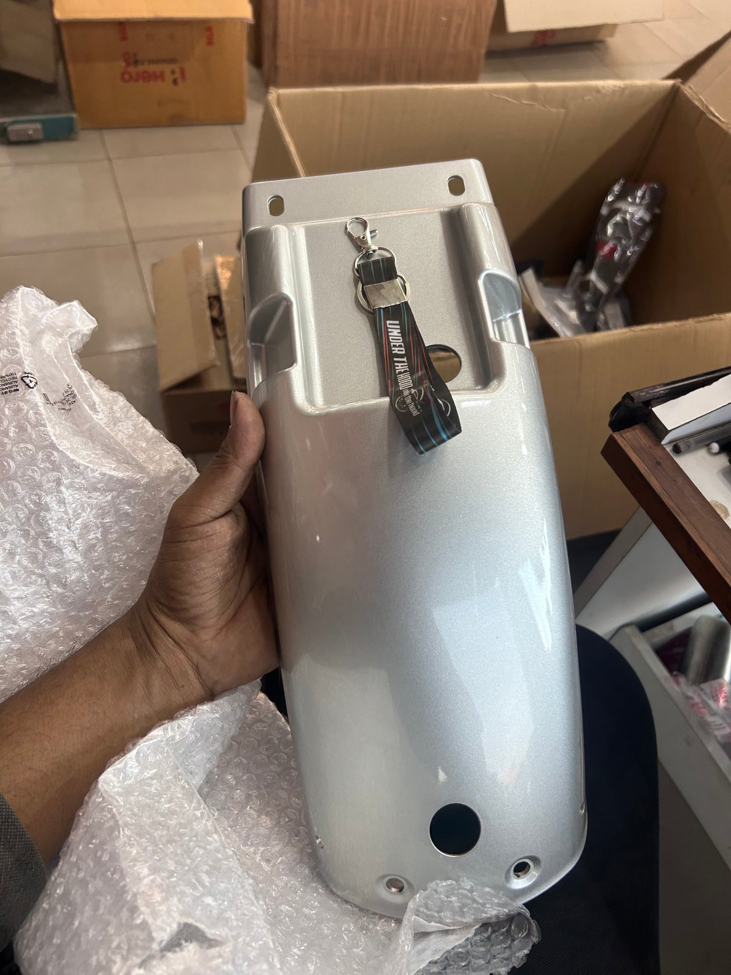 Royal Enfield 585084/B — Rear Mudguard / Rear Fender (Continental GT 535)