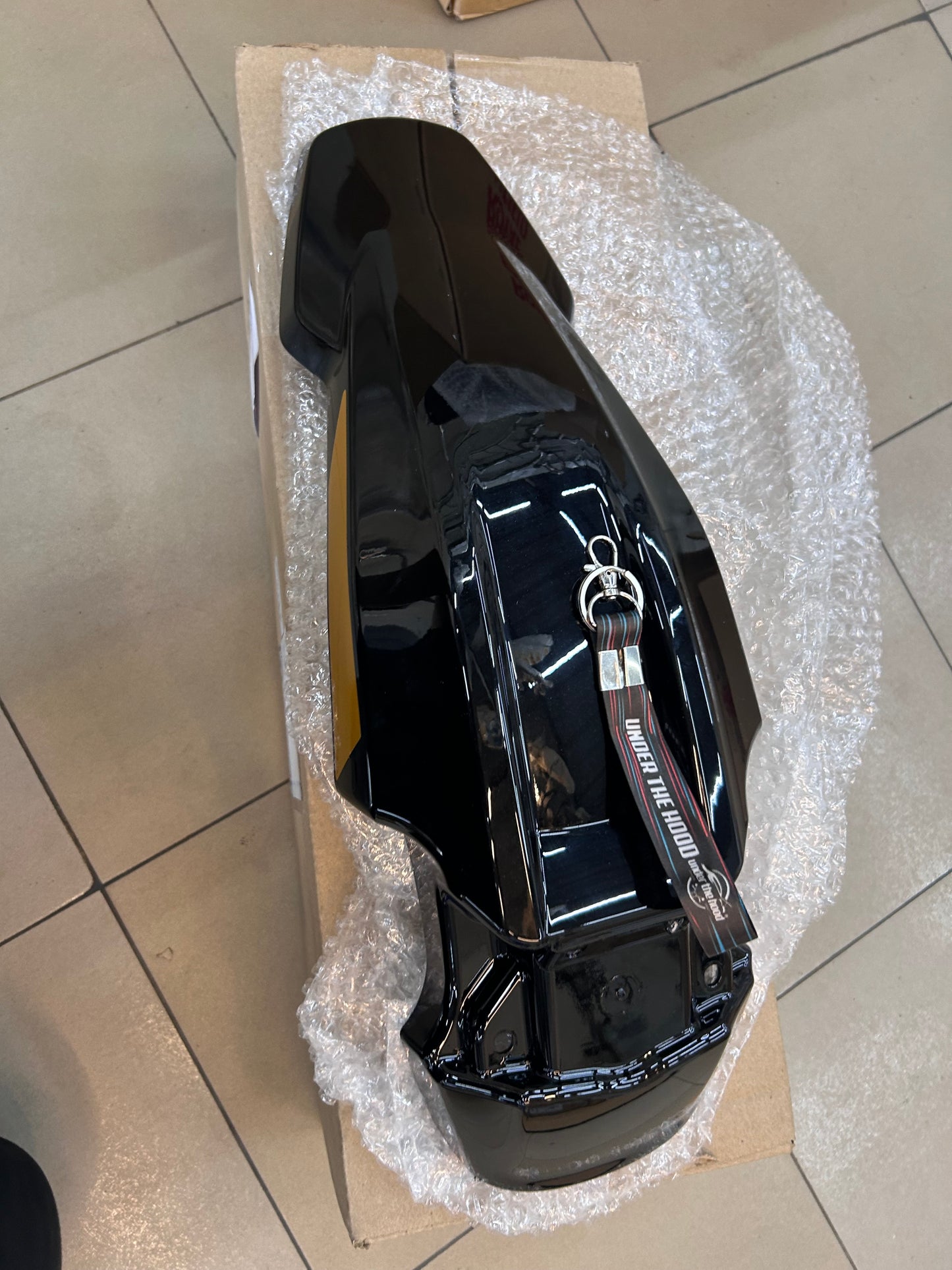 Front Upper Mudguard (Front Fender Upper) – Himalayan 450 Hanle Black – RAG00382/G (Genuine OEM)