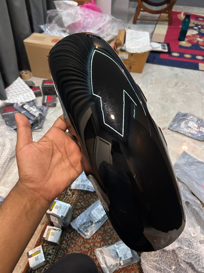 Royal Enfield RAG00389/A – Front Mudguard (Painted Black) | OEM for Hunter 350 – Dapper, Metro Rebel, Metro Factory, Retro/City