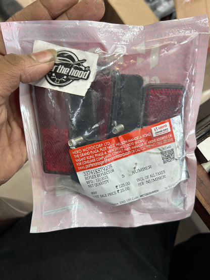 Hero 33741KS920S – Reflex Reflector (Rectangular) | Genuine Hero Rear Safety Reflector