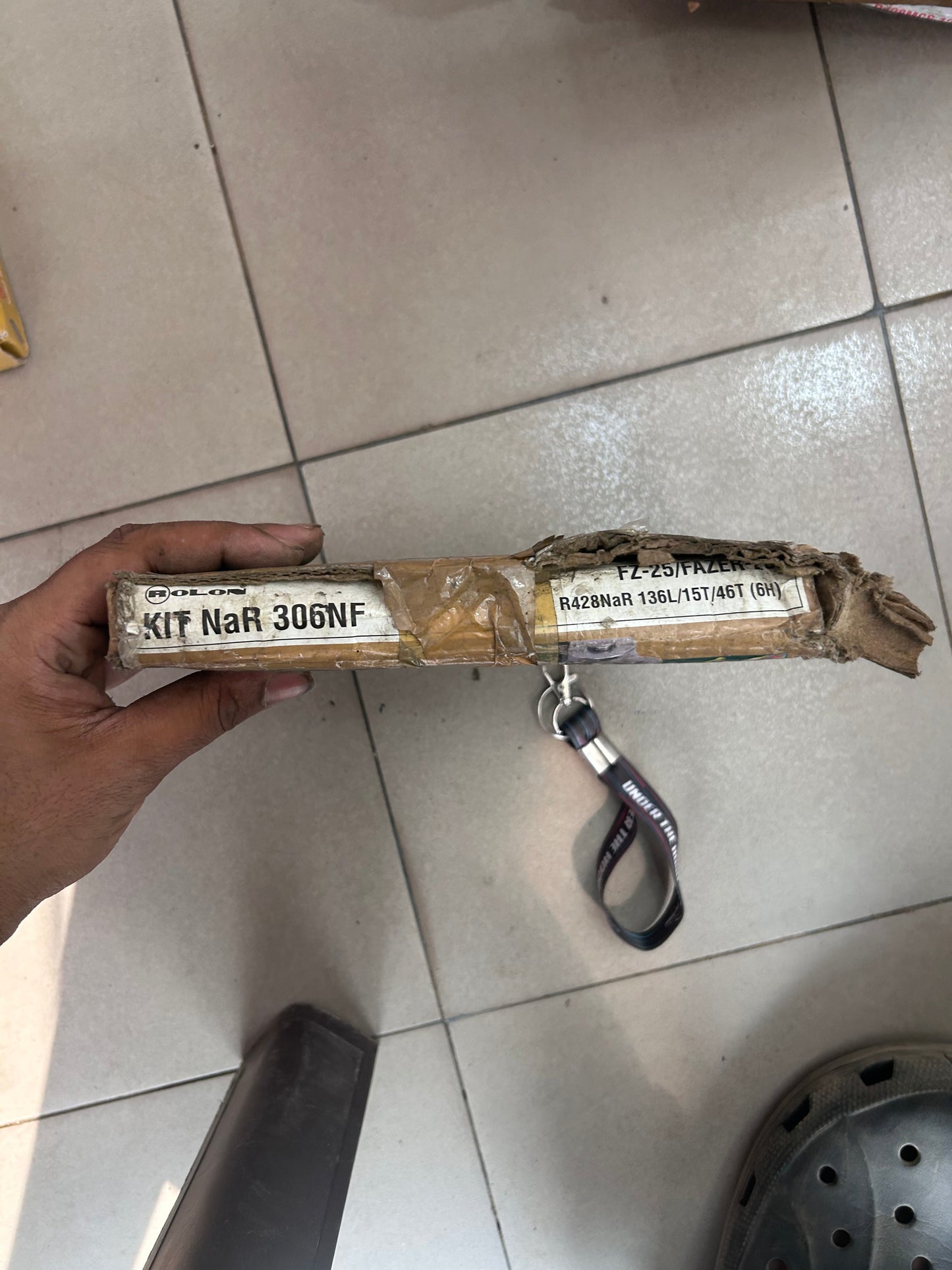 Rolon Noise-Free Chain & Sprocket Kit NAR 306NF – Yamaha FZ 25 / Fazer 25 (428, 15T–46T, 136L)