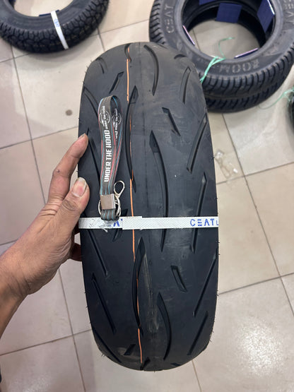 CEAT Zoom Rad X1 150/60 R17 66H Tubeless Rear Bike Tyre – Sport Touring Radial for 150/60R17 Motorcycles