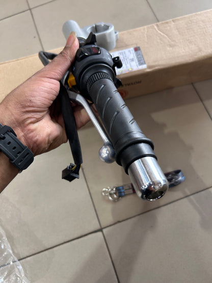 Royal Enfield Continental GT 535 Left Clip-On Handlebar Assembly with Switchgear & Clutch Lever – 585029/H