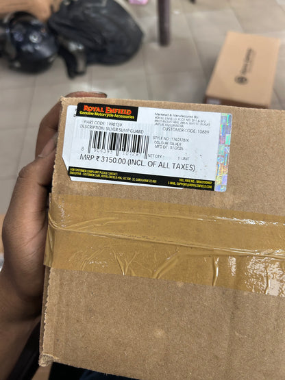  Royal Enfield 1990739 – Silver Sump Guard 